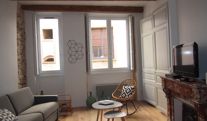Superbe appartement meublé 40m² Vieux Lyon de 2  pièces  à Lyon image nº1