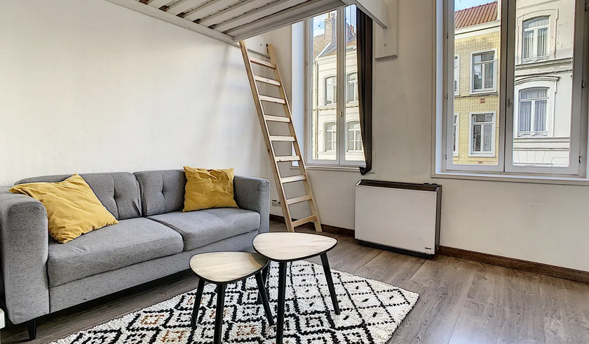 Beau studio meublé 28m² rénové rue de Fleurus de 1  pièce  à Lille image nº1