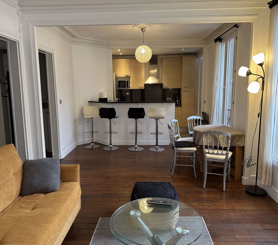 Appartement meublé à louer de 2  pièces  à Neuilly-sur-Seine image nº2