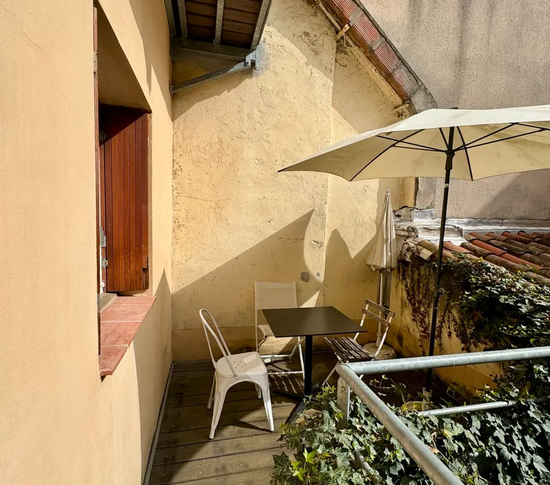 Superbe studio meublé 18m² +terrasse à Saint-Aubin de 1  pièce  à Toulouse image nº3