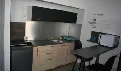 miniature studio meuble La Rotonde, les lycées de 1  pièce  à Clermont-Ferrand image nº2