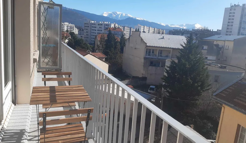 Superbe T1bis meublé 27m² proche campus de 2  pièces  à Grenoble image nº1