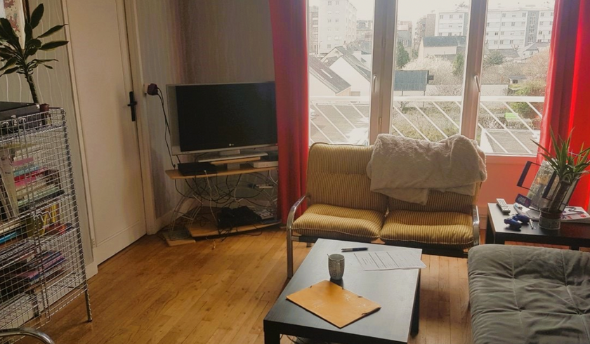 Appartement meublé à louer de 1  pièce  à Rennes image nº1